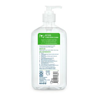 ECOS Hand Soap Lemongrass Back